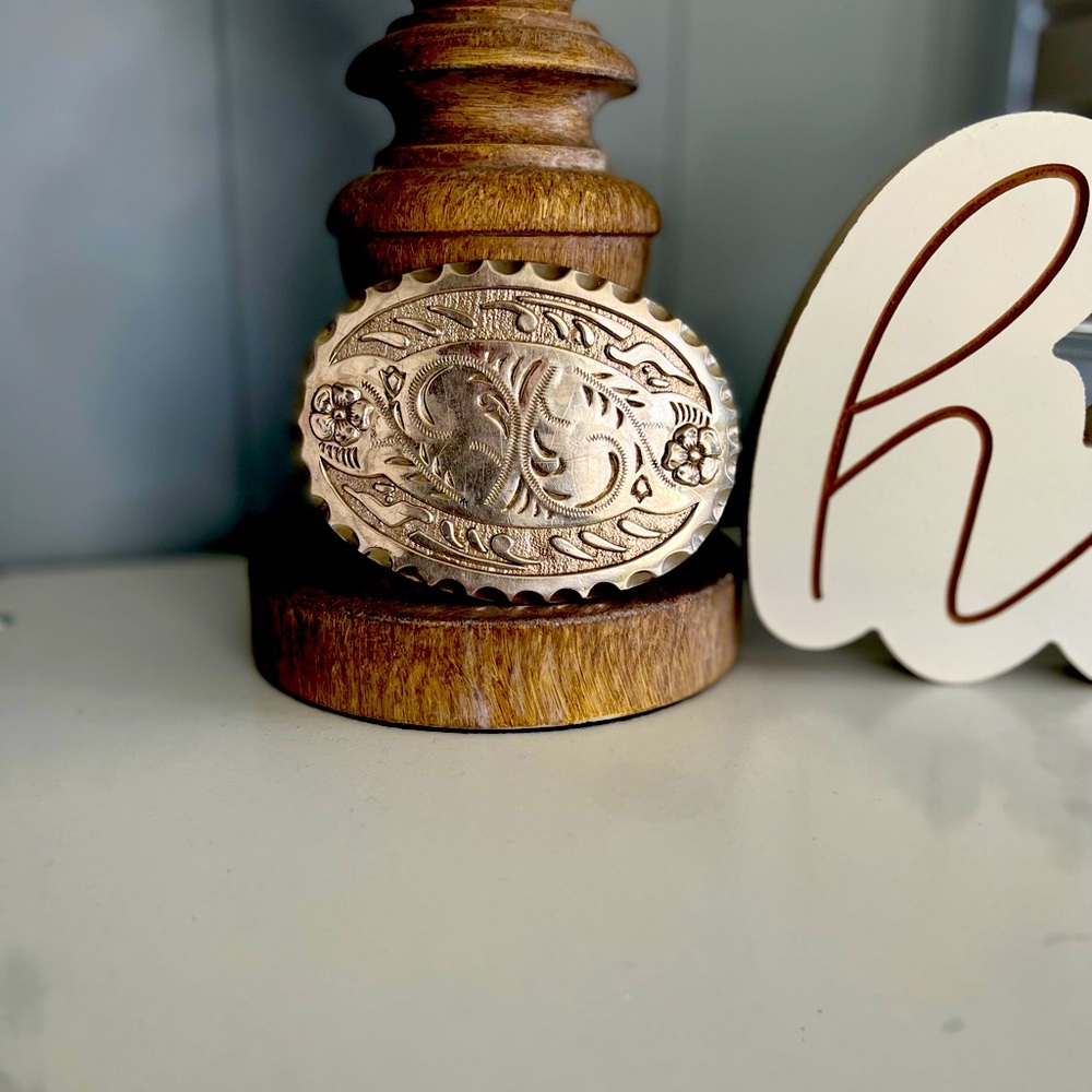 Denver Colorado western belt buckle